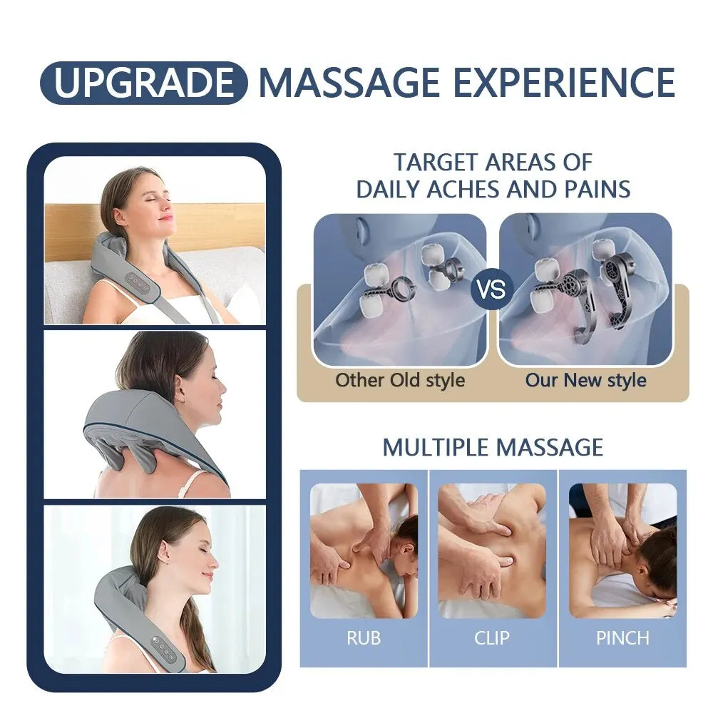 Wireless Neck And Back Massager